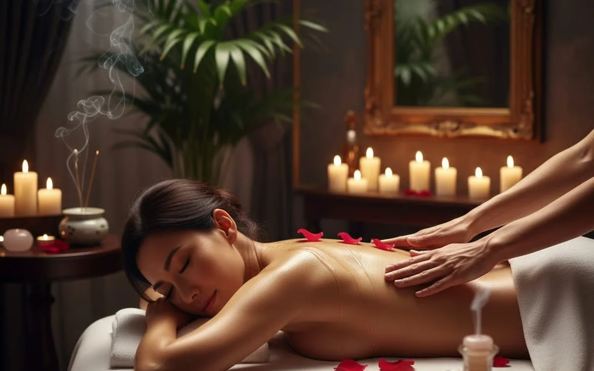 Ночной Nuru после того, как город затих
